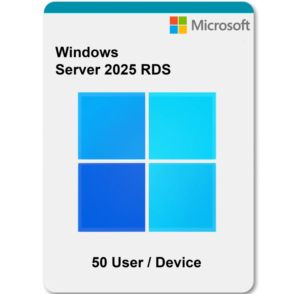 Windows Server 2025 RDS 50 User